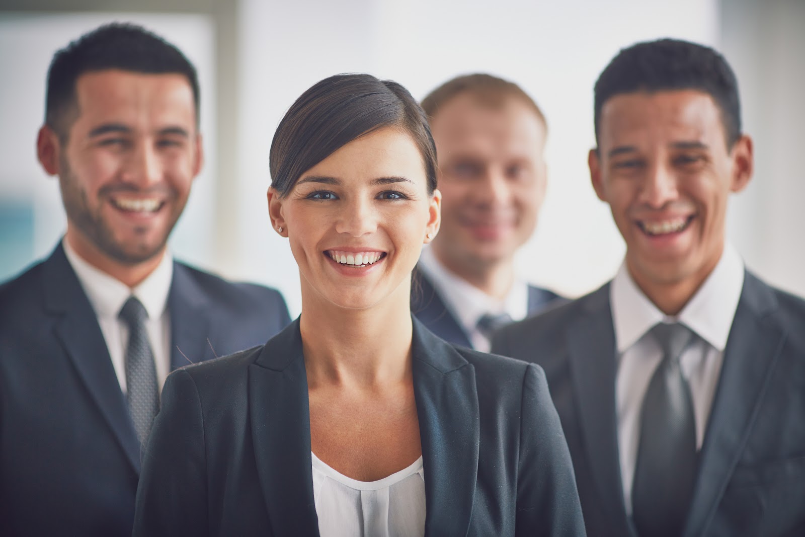 Laughing Coworkers