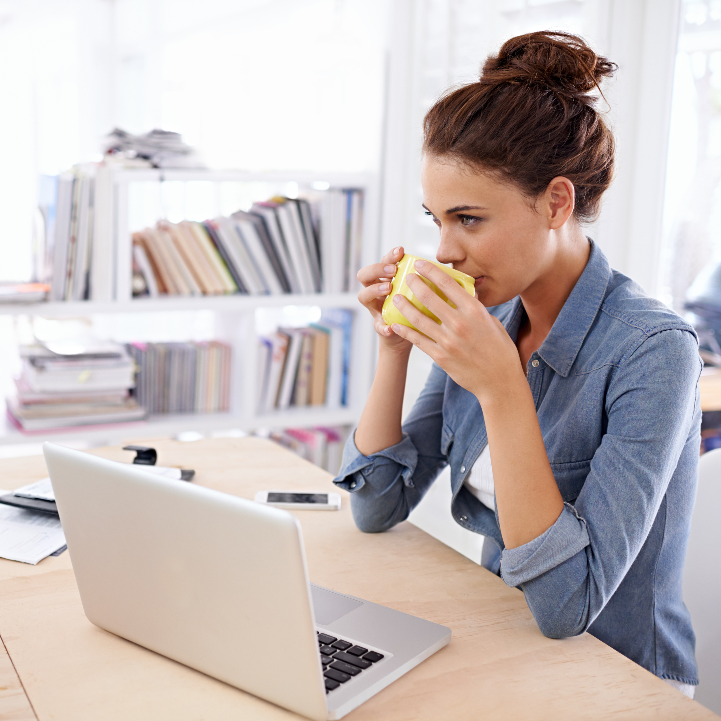 Serene person practicing mindfulness in nature